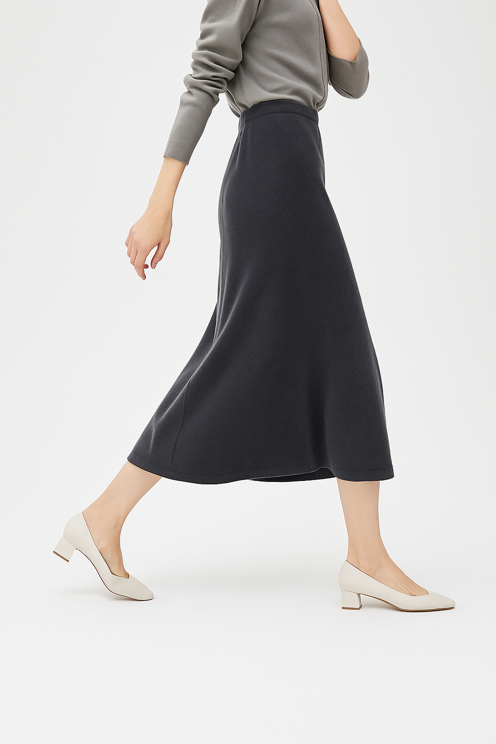 Nives | Women’s Knit Maxi Skirt