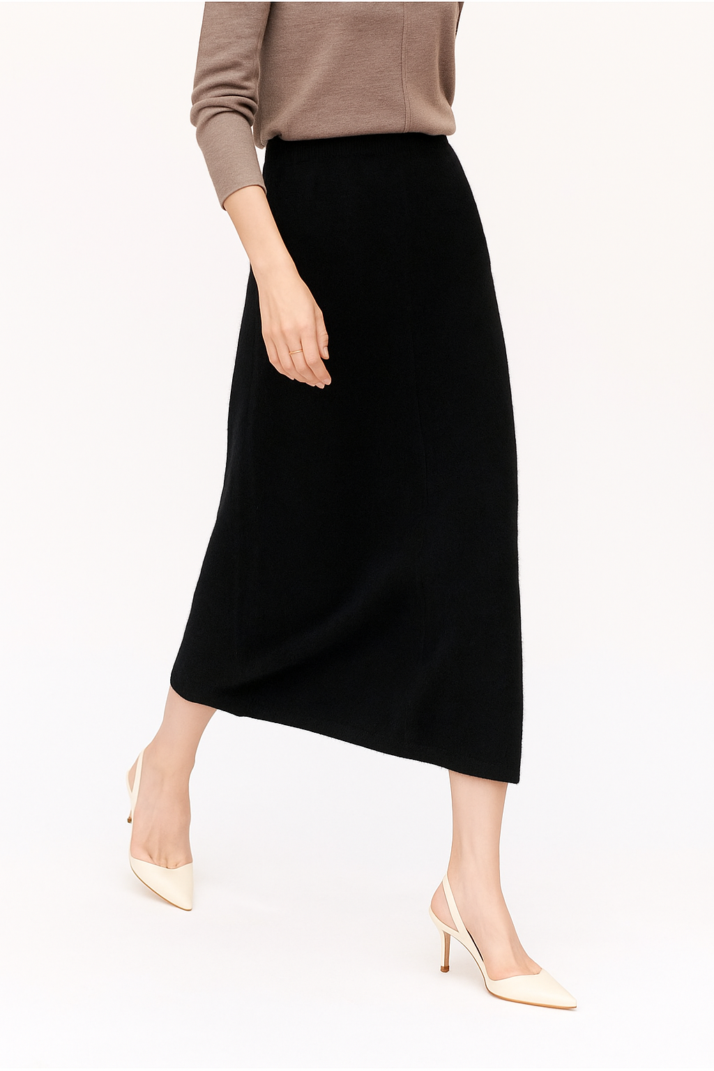 Nives | Women’s Knit Maxi Skirt