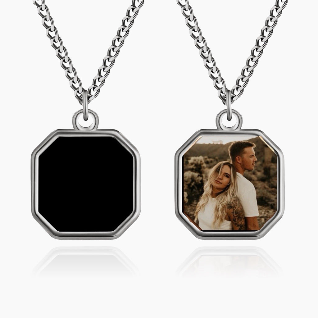 Magic Heat Revealed Photo Necklace