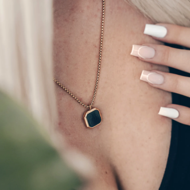 Magic Heat Revealed Photo Necklace