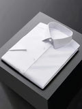 Men's Slim Fit Formal Shirt – Long Sleeve Tailored Dress Shirt