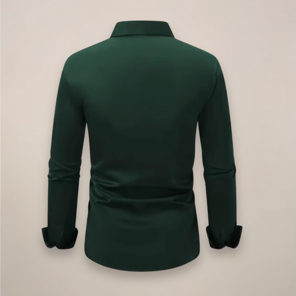 Men's Long Sleeve Shirt – Slim Fit Button Up Smart Shirt