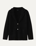 Men's Knitted Cardigan – Wool and Cashmere Blend Jacket