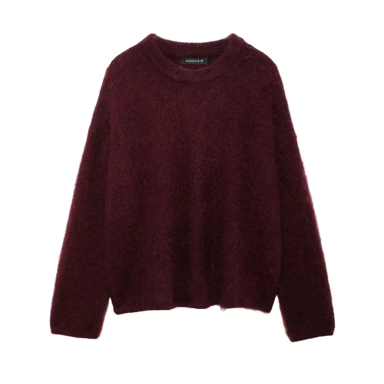 Cozy Fuzzy Knit Sweater