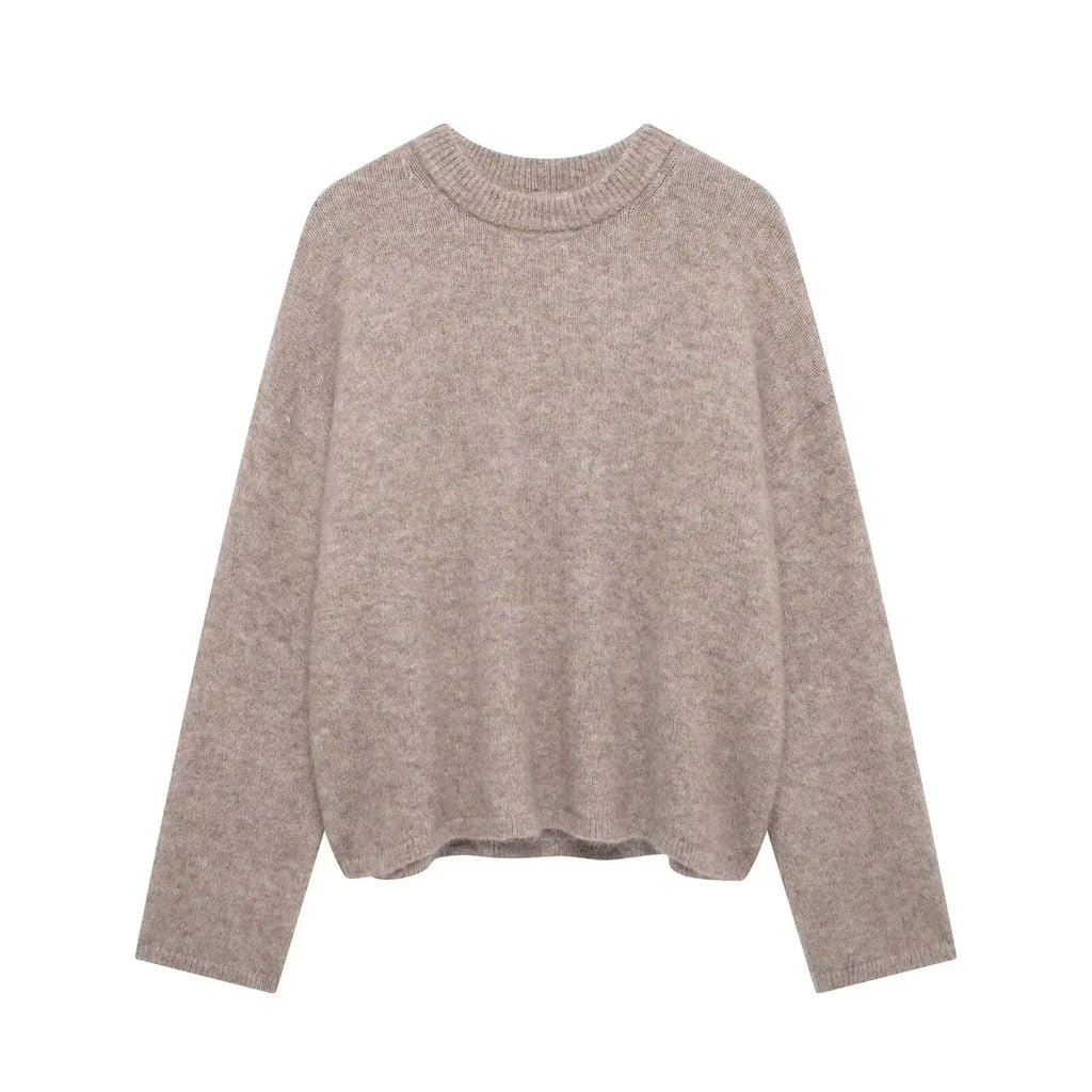 Cozy Fuzzy Knit Sweater
