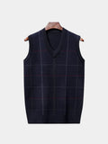 Kinit Checked Academic Waistcoat