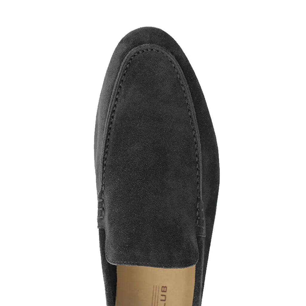 Men's Suede Yacht Loafers – Slip On Shoes with Rubber Sole