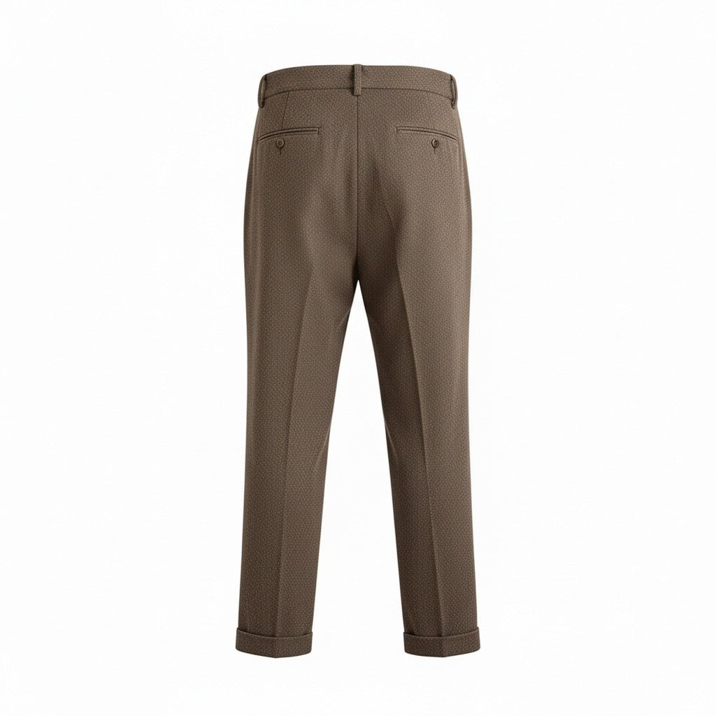 Men's Gurkha Trousers – High Waist with Buckled Side Tabs