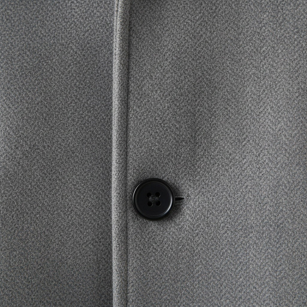 Men's Overcoat in light grey, view 6