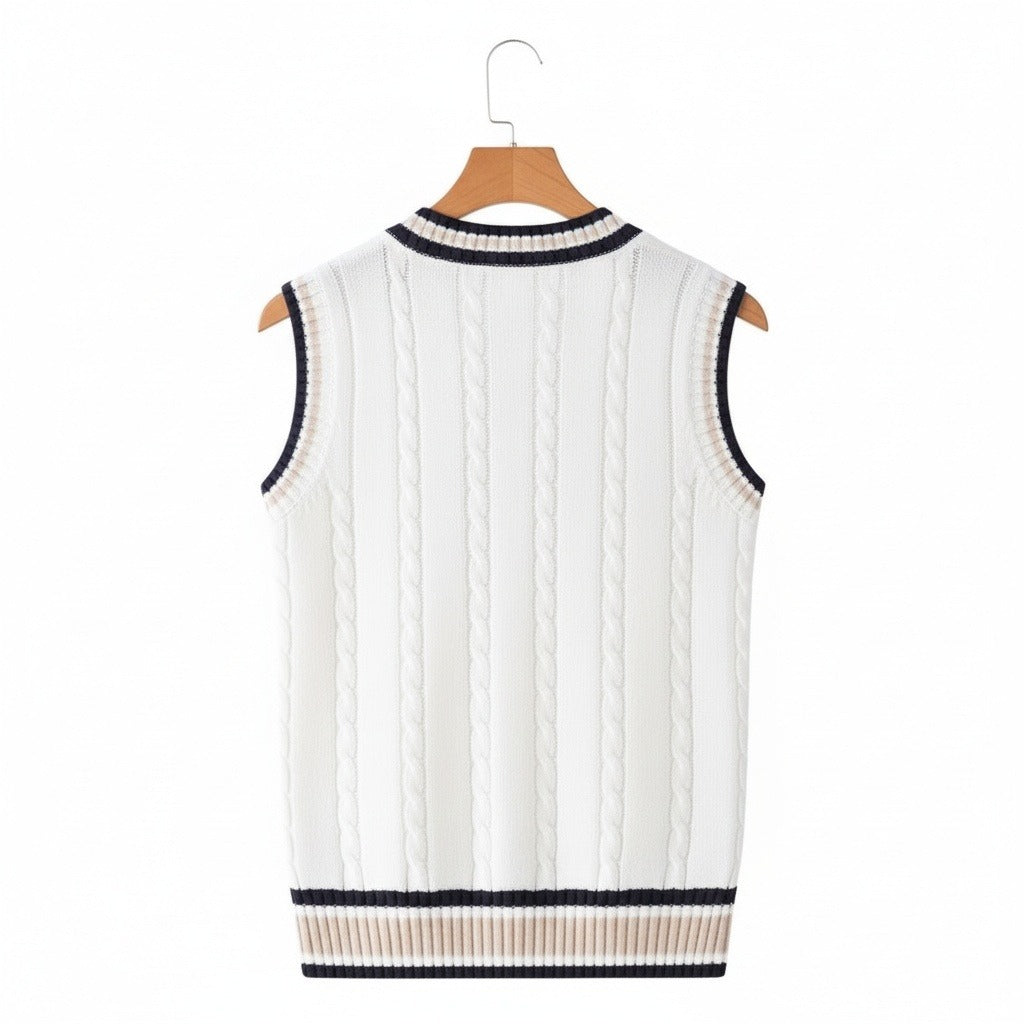 Men's Cricket Jumper in midnight blue, view 5