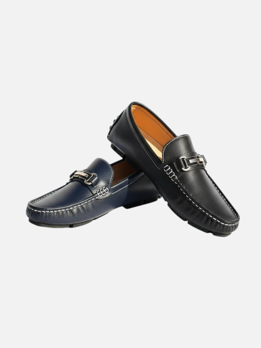 Men's Driving Loafers – Bit Trim with Studded Sole