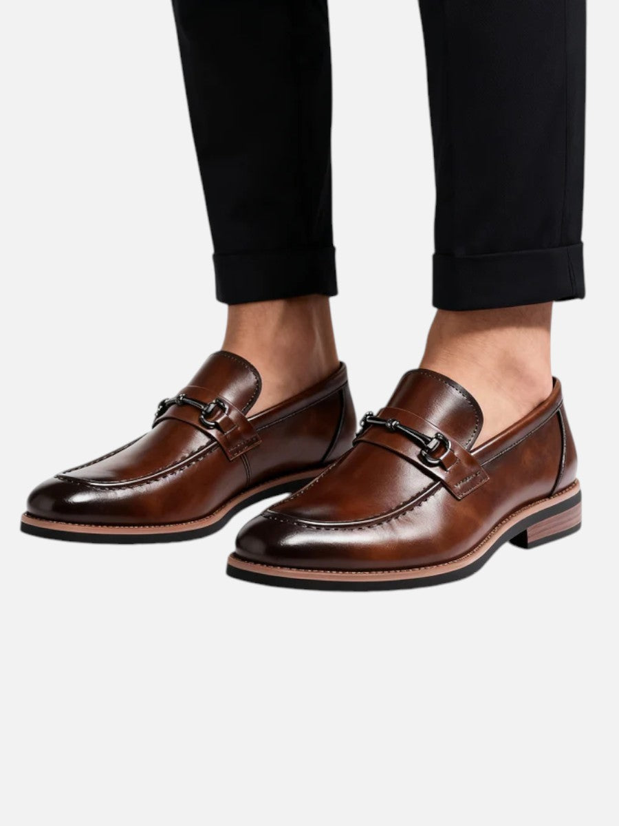 Men's Bit Loafers – Polished Slip On Dress Shoes