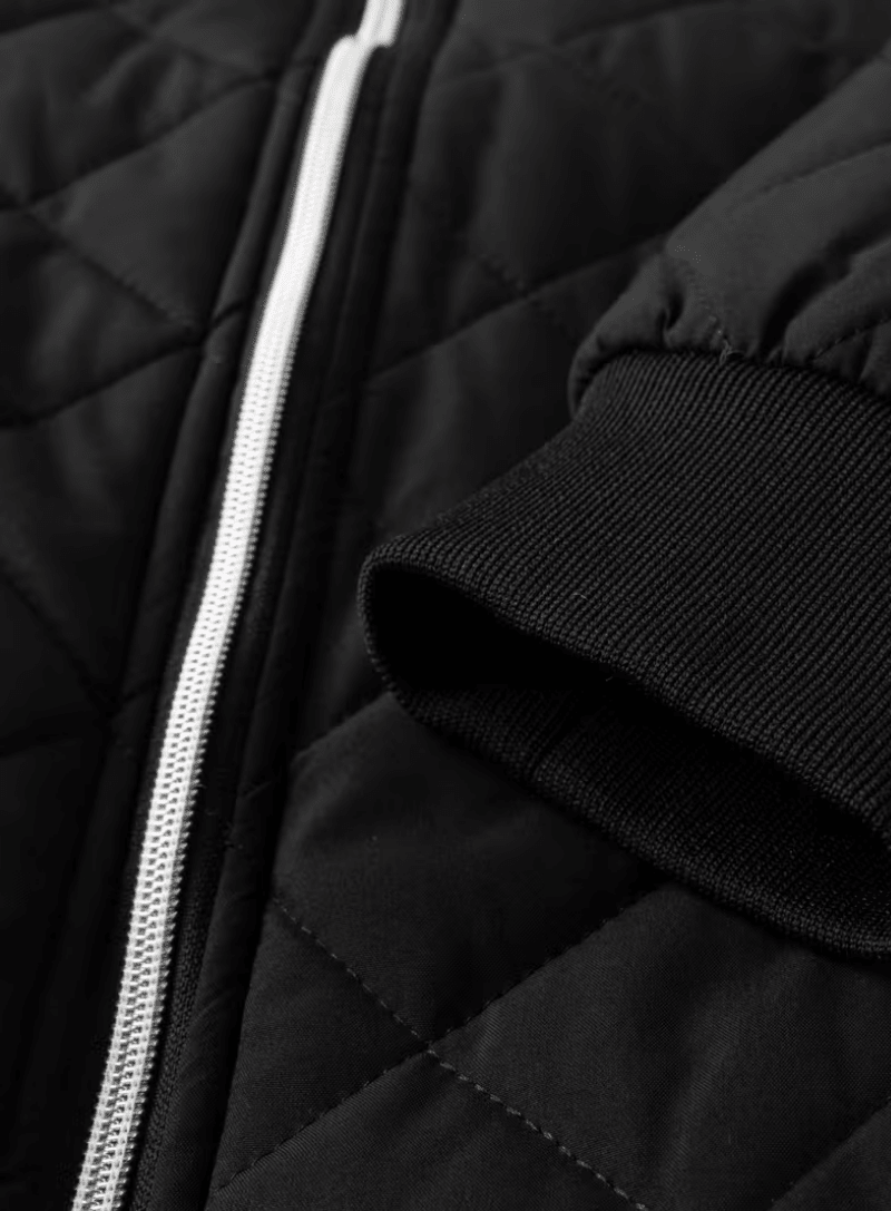 Men's Quilted Jacket – Lormier Diamond Quilted Bomber