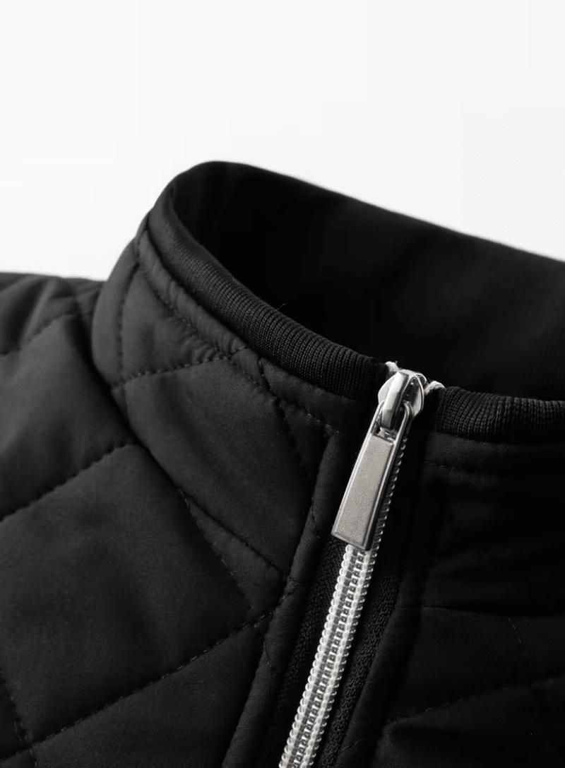 Men's Quilted Jacket – Lormier Diamond Quilted Bomber