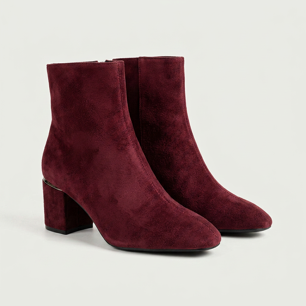 Lena Suede Booties