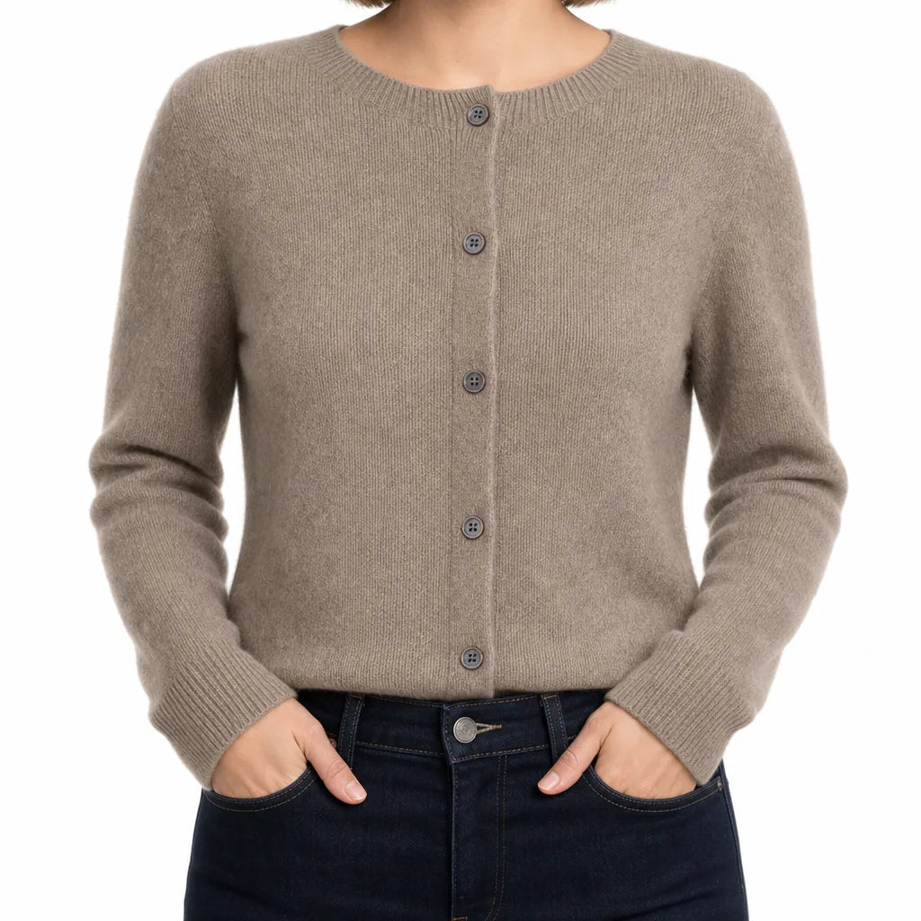 Marianne | Womens Knit Wool Cardigan Sweater
