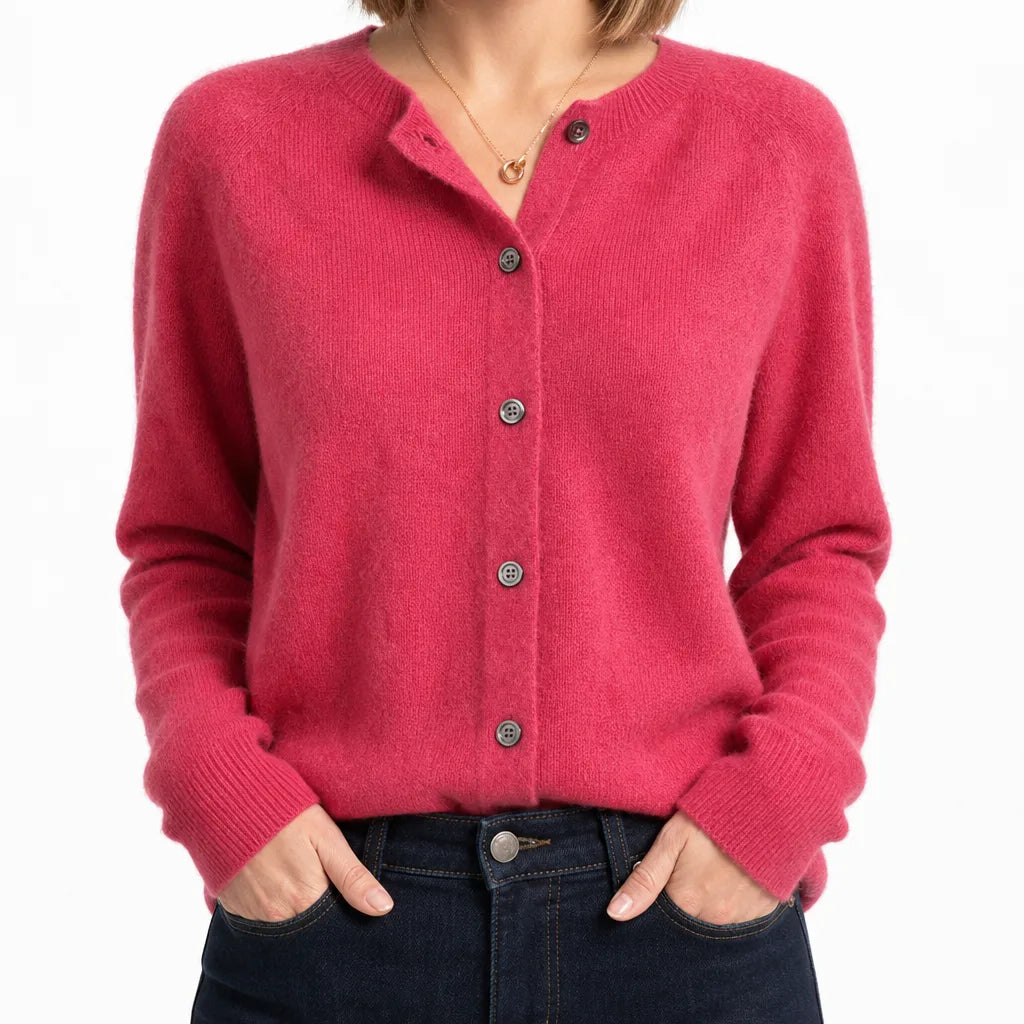 Marianne | Womens Knit Wool Cardigan Sweater