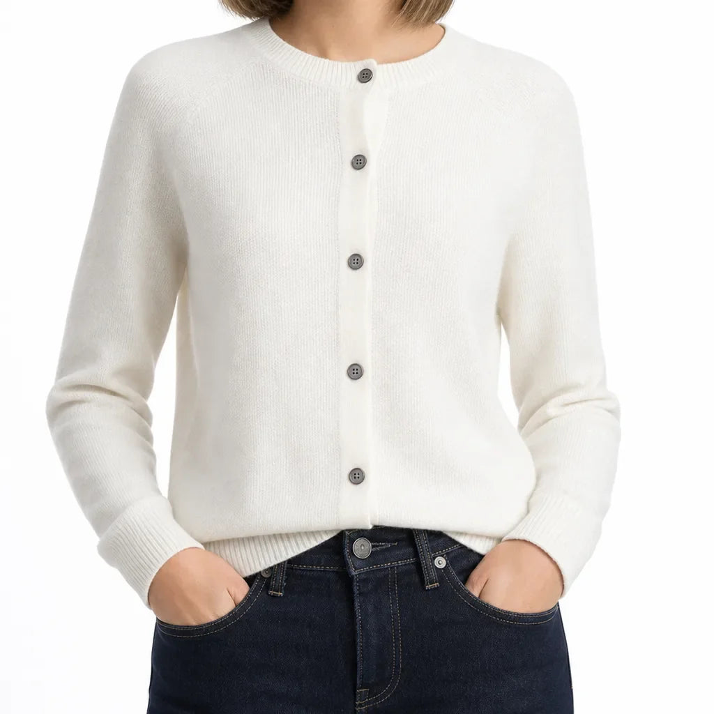 Marianne | Womens Knit Wool Cardigan Sweater