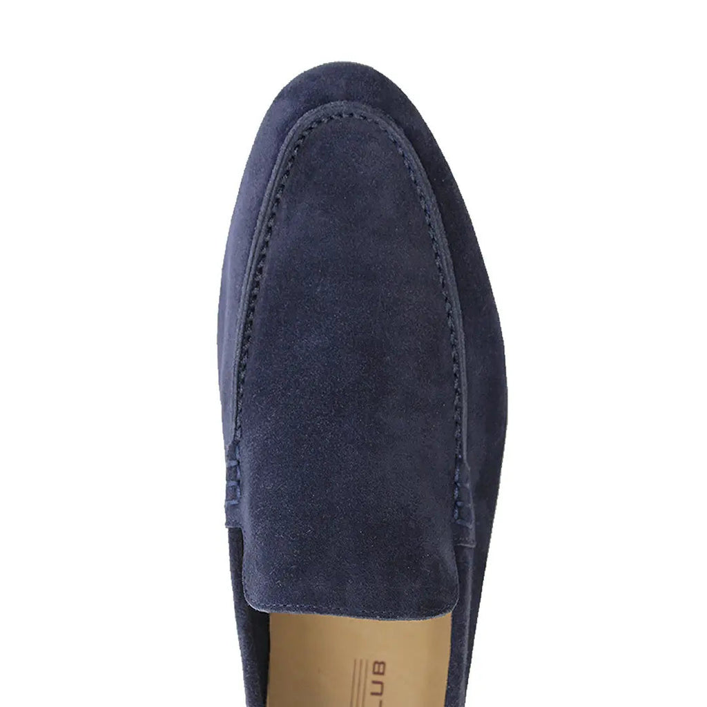 Men's Suede Yacht Loafers – Slip On Shoes with Rubber Sole