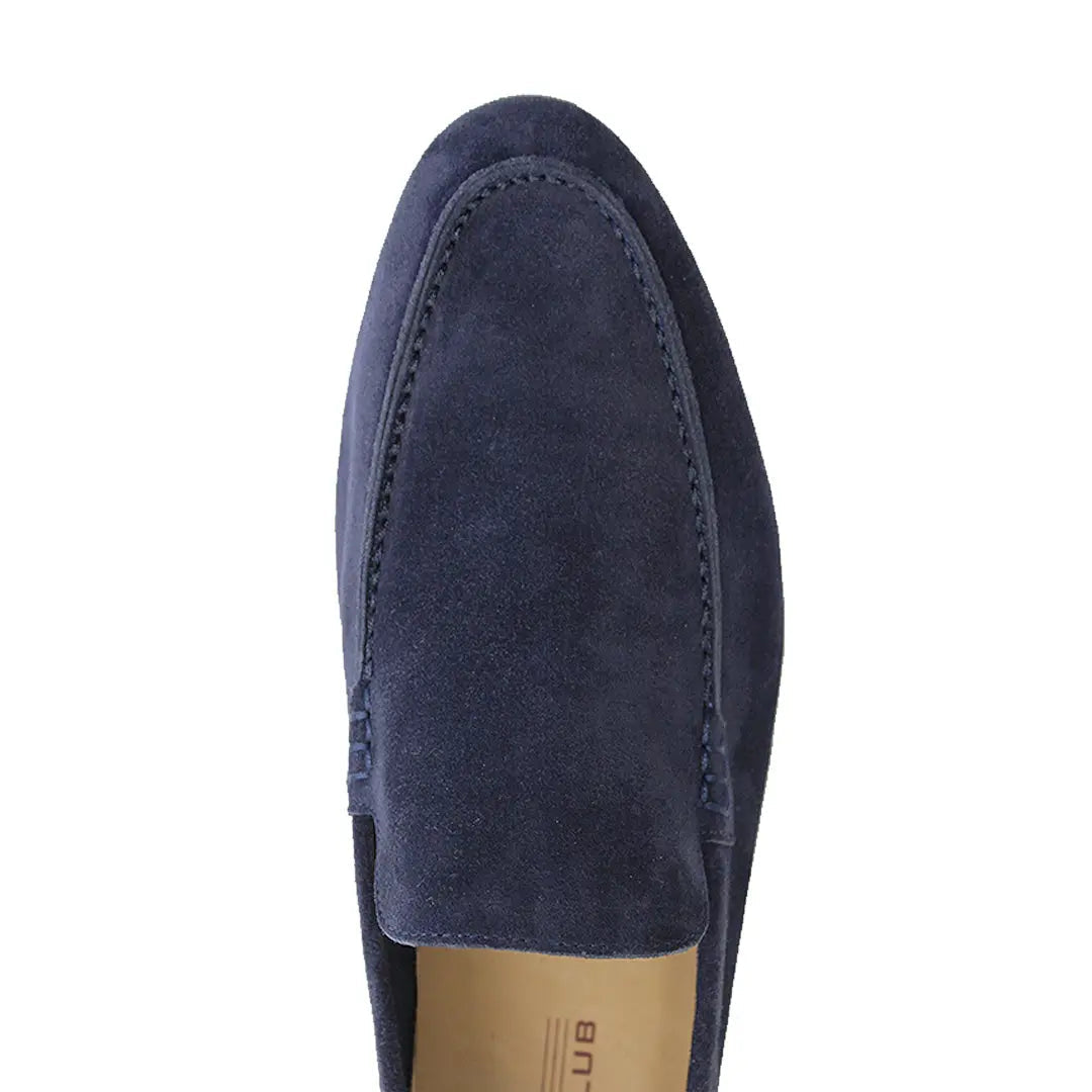 Men's Suede Yacht Loafers – Slip On Shoes with Rubber Sole