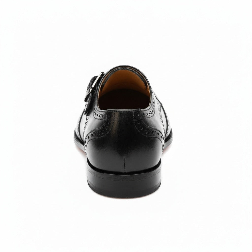 Men's Monk Strap Brogues – Wingtip Leather Shoes