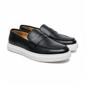 Men's Penny Loafers – Leather Slip On Shoes with Cupsole