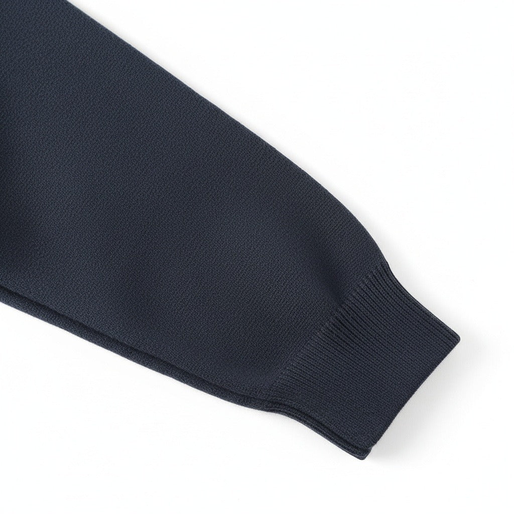 Men's Crew Neck Jumper in navy, view 6