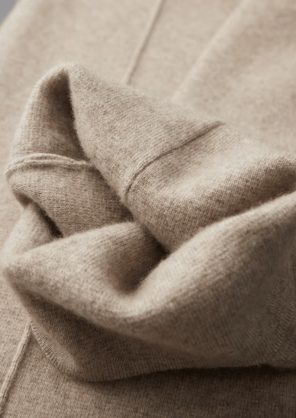 Men's Knitted Leisure Trousers – Cashmere Blend Drawstring