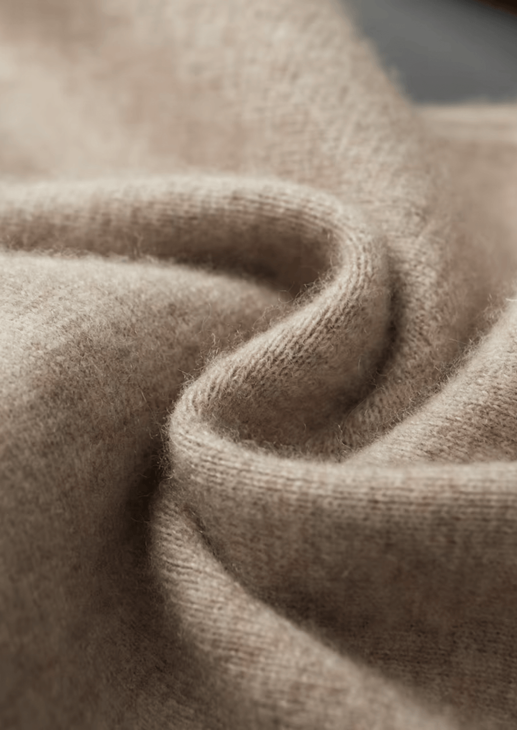 Men's Knitted Leisure Trousers – Cashmere Blend Drawstring