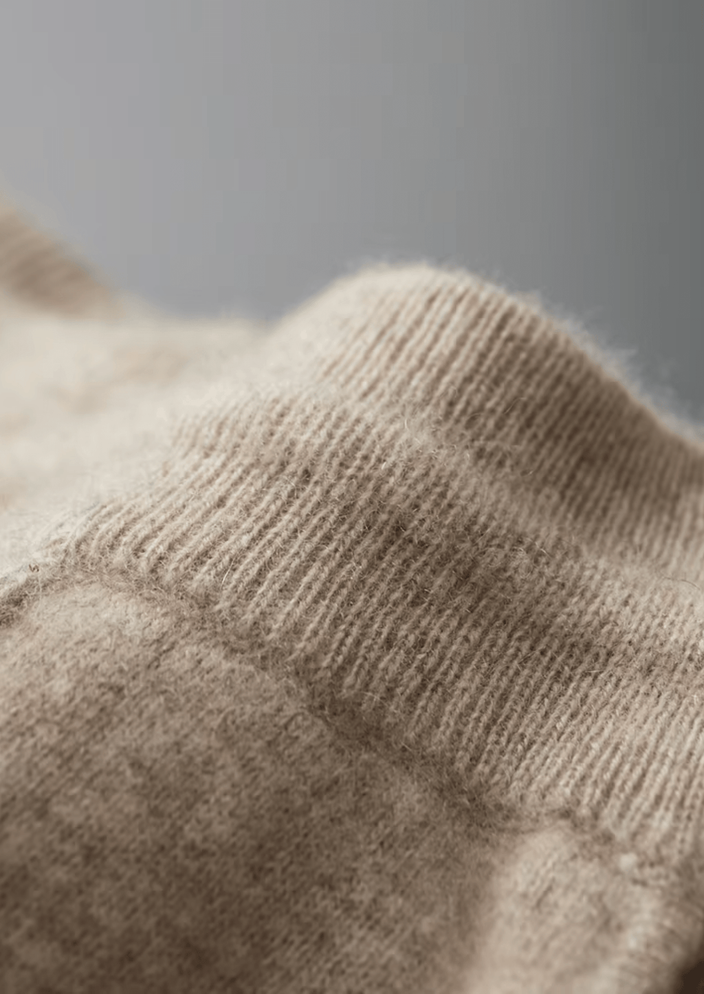 Men's Knitted Leisure Trousers – Cashmere Blend Drawstring