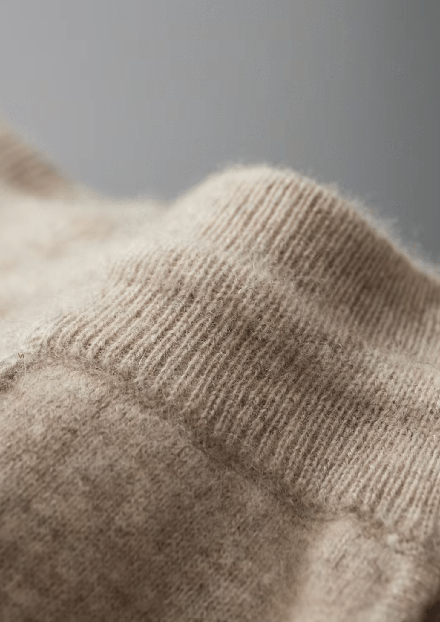 Men's Knitted Leisure Trousers – Cashmere Blend Drawstring