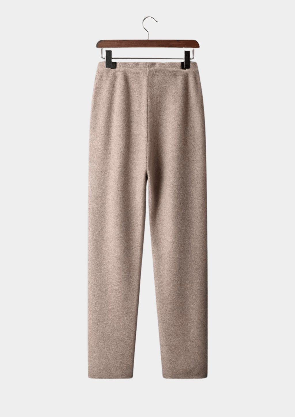 Men's Knitted Leisure Trousers – Merino Blend Drawstring