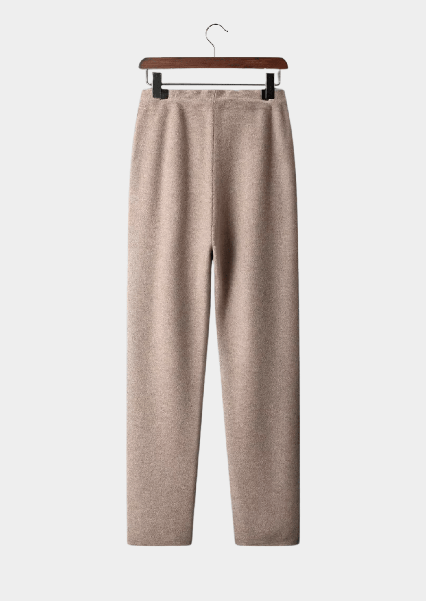 Men's Knitted Leisure Trousers – Merino Blend Drawstring