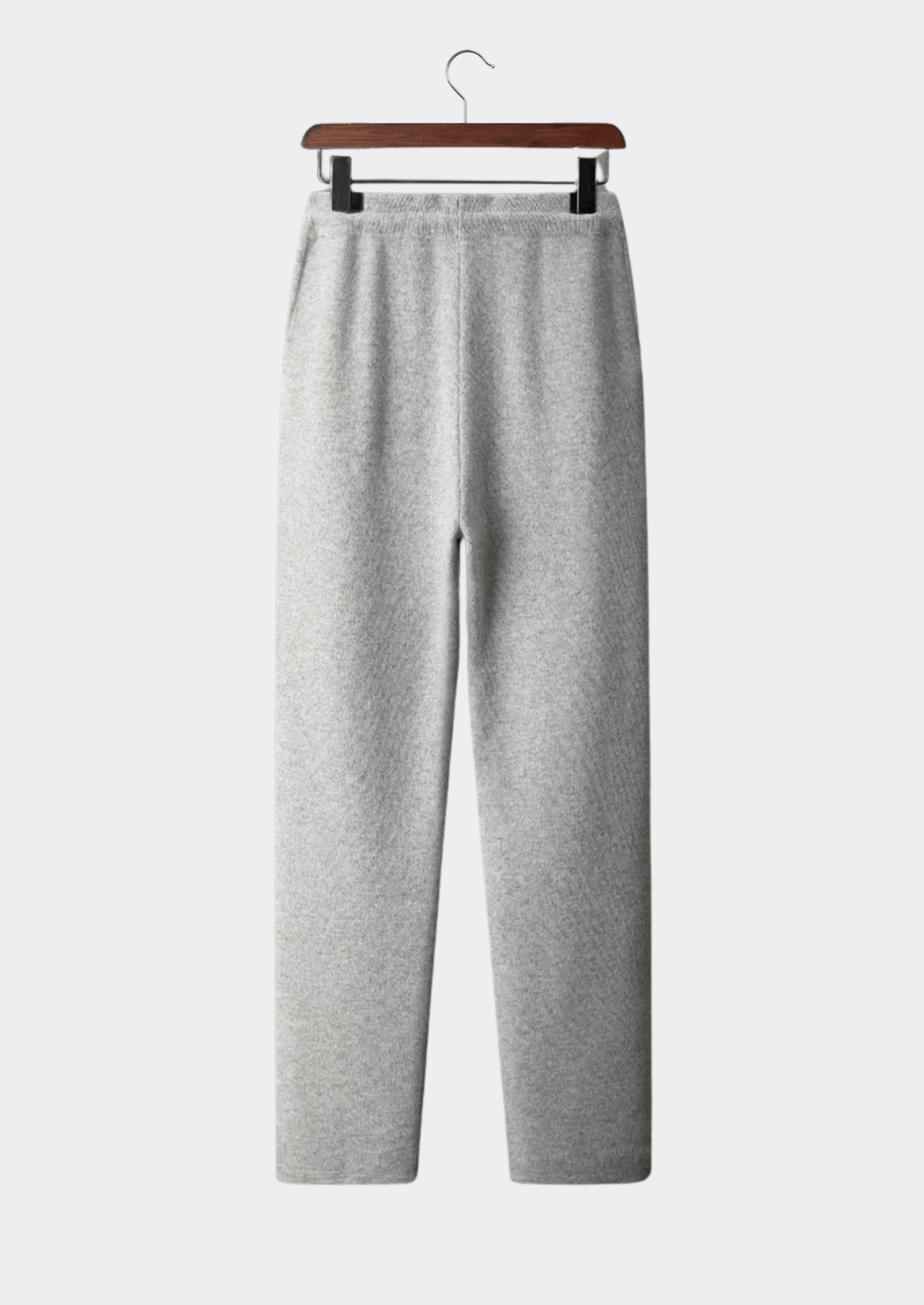 Men's Knitted Leisure Trousers – Merino Blend Drawstring