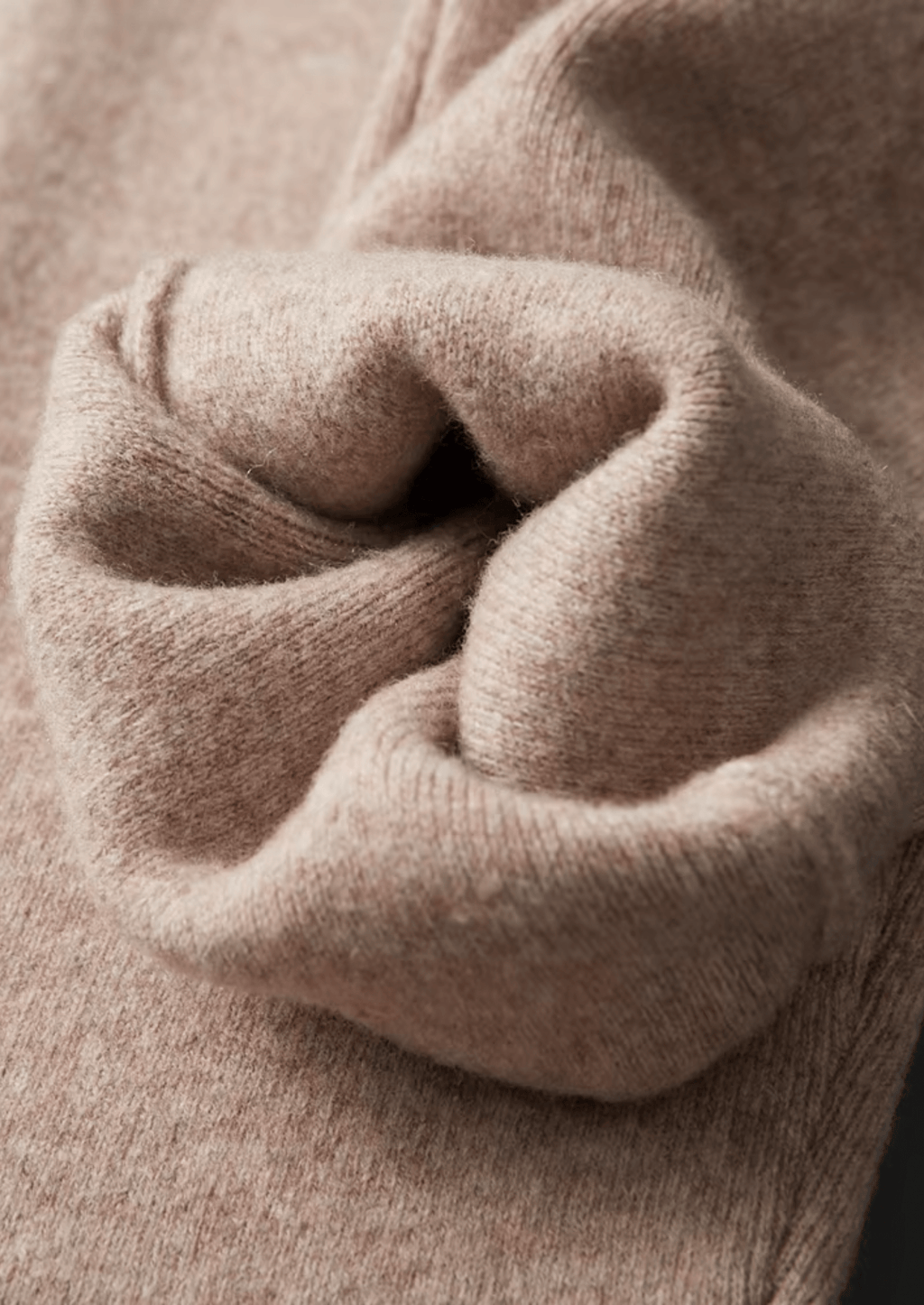 Men's Knitted Leisure Trousers – Merino Blend Drawstring