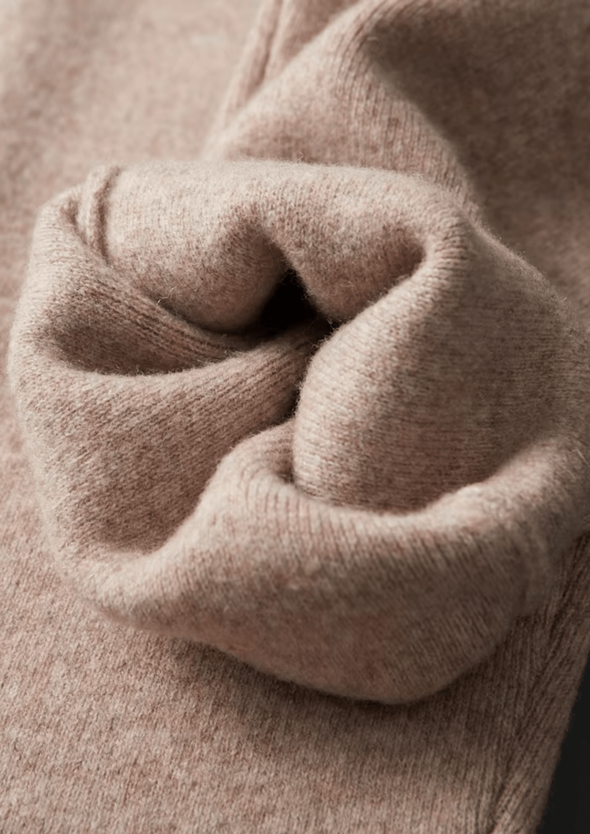 Men's Knitted Leisure Trousers – Merino Blend Drawstring
