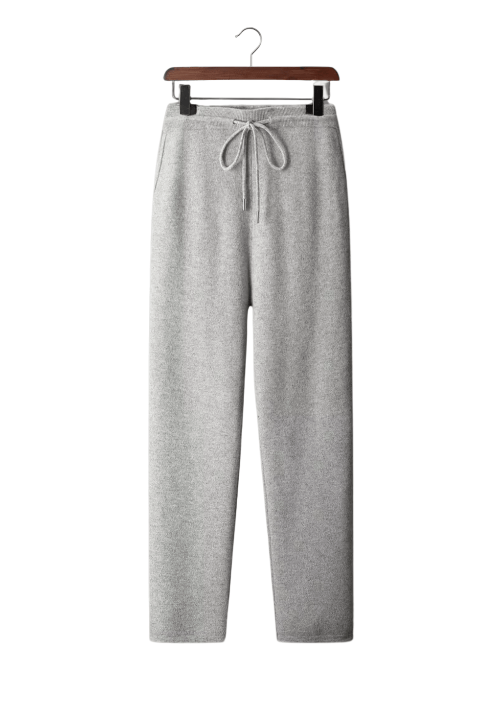 Men's Knitted Leisure Trousers – Merino Blend Drawstring