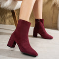 Lena Suede Booties