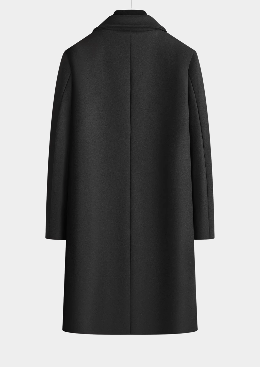 Men's Double Breasted Overcoat – Lormier Wool Blend Coat