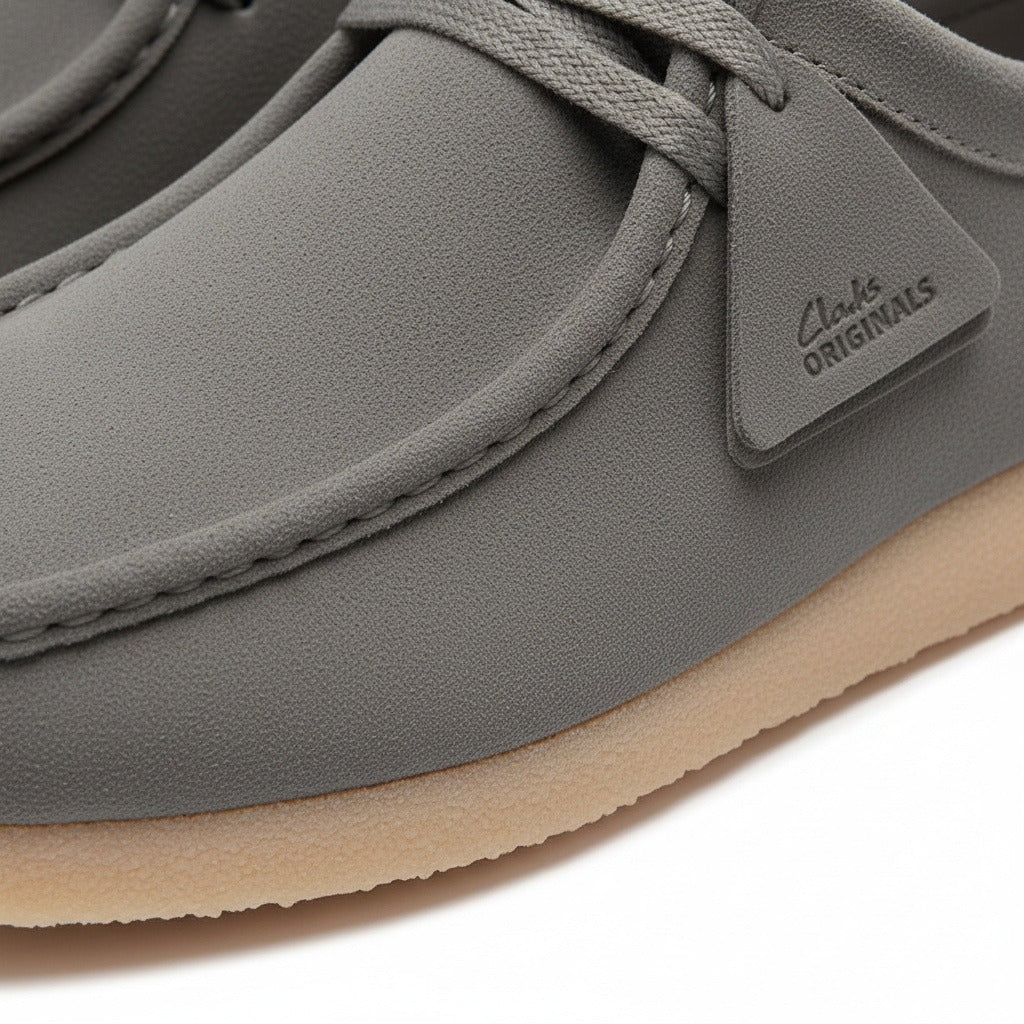 Men's Suede Moccasin Shoes – Crepe Sole Lace Ups