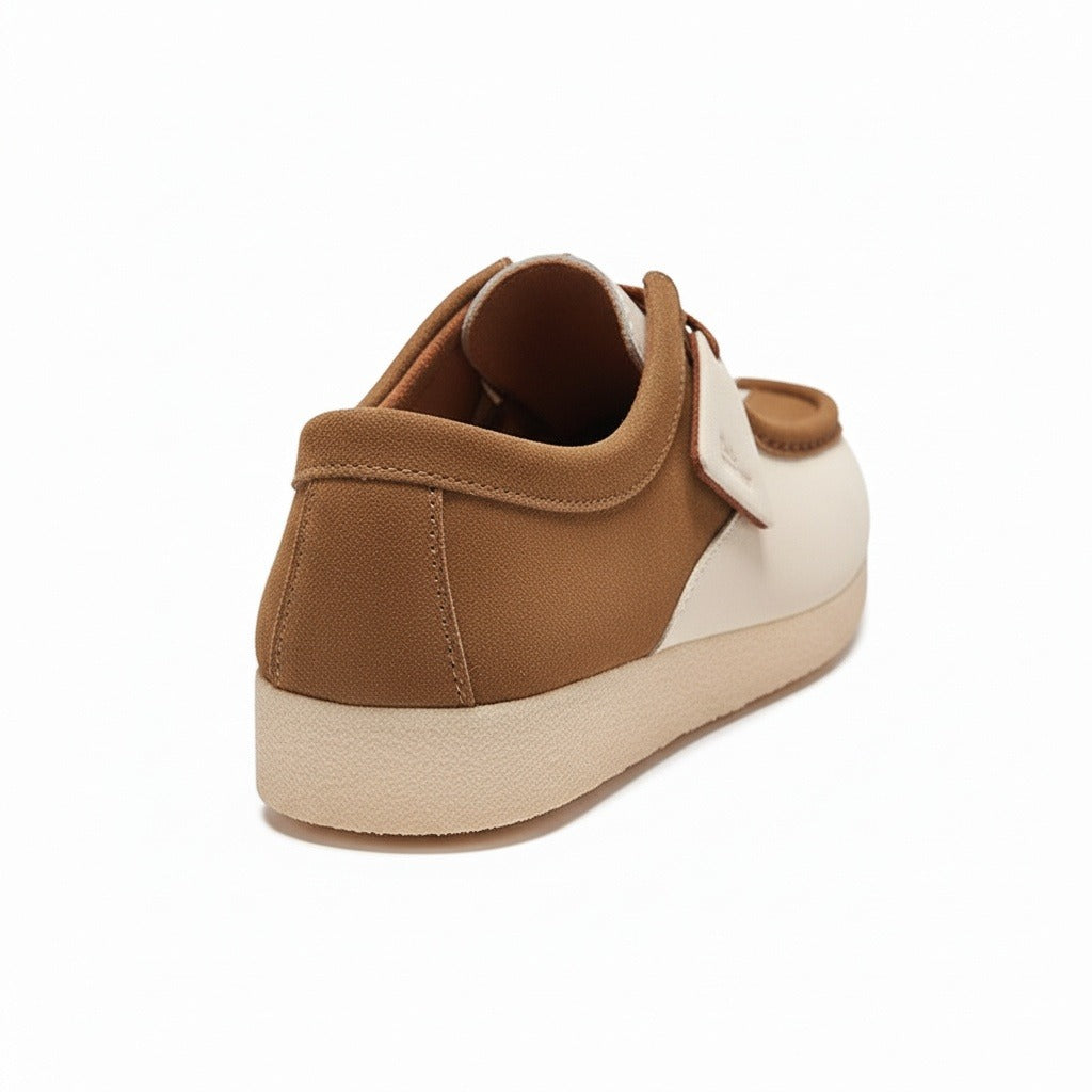 Men's Suede Moccasin Shoes – Crepe Sole Lace Ups