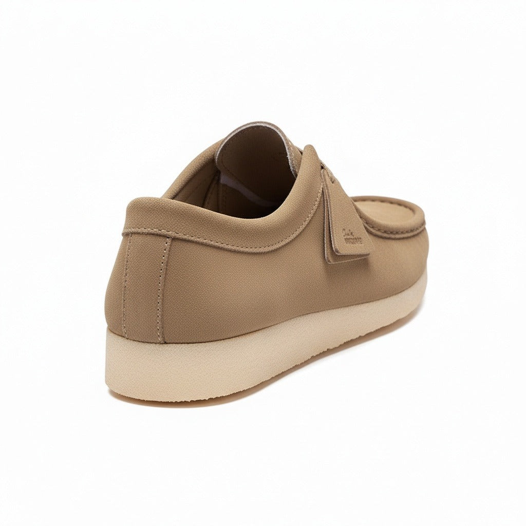 Men's Suede Moccasin Shoes – Crepe Sole Lace Ups